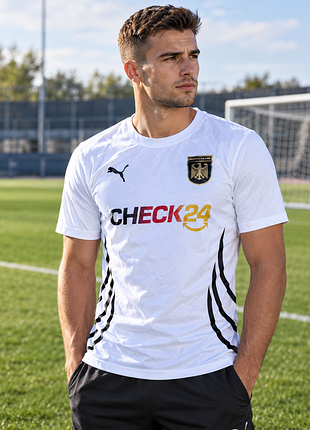 Футболка puma deutschland check 24 футбольная