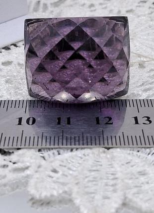 Серебряная кольца 925 проба с аметистом 5
