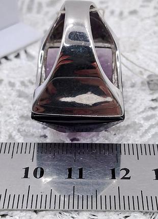Серебряная кольца 925 проба с аметистом 6