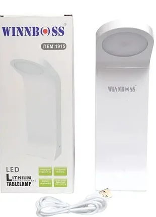 Настольная led лампа winnboss 1915 аккумуляторная 18650, 3000-6000k