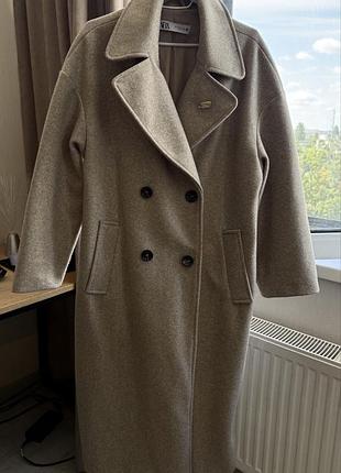 Пальто zara оверсайз