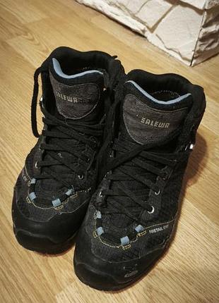 Salewa firetail evo женские треккинговые ботинки, 37, gore-tex, vibram
