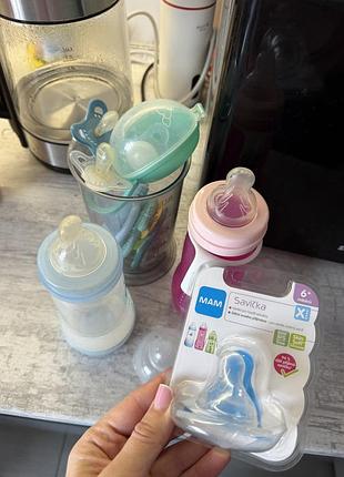 Пляшечка mam soother 6+ місяців