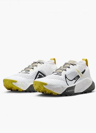 Кроссовки мужские nike zegama trail running shoes white dh0623-100