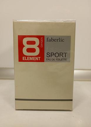 Чоловіча туалетна вода "8 element sport" 35 мл мужская туалетная вода