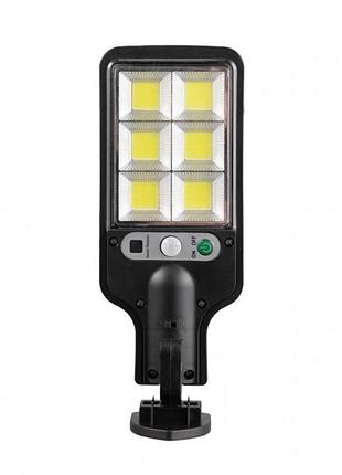 Світильник настінний intertool lb-0115, акумуляторний, вуличний, сонячна панель, датчик руху, світлодіодний
