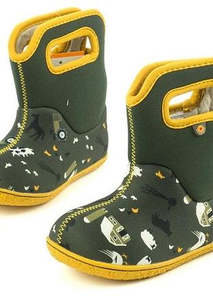 Дегомезонные,еврозима сапожки унисекс 26 bogs оригинал