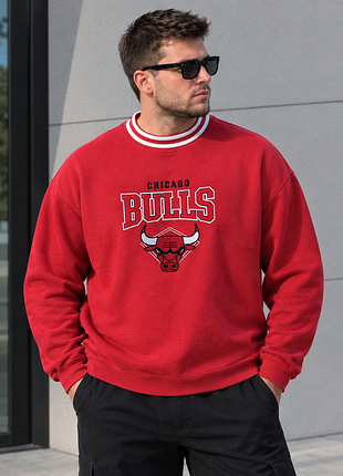 Кофта свитшот мужская chicago bulls