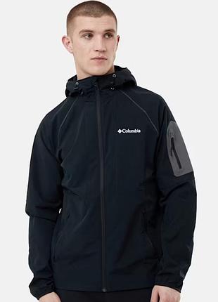 Мужская куртка ветровка columbia softshell, размер s.