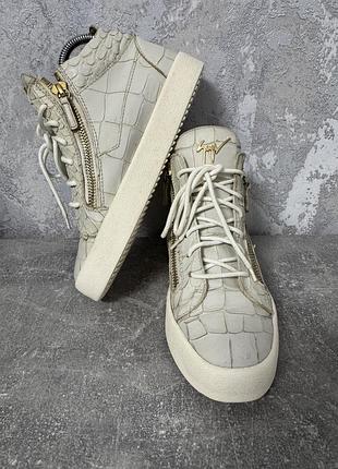Кеди дизайнерські шкіряні giuseppe zanotti 100% оригінал