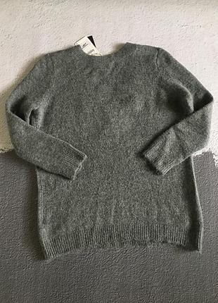 Свитер oversize с прикарасами zara м 38 5