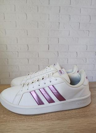 Кросівки жіночі adidas grand court base, оригінал, шкіряні кросівки, розмір  39
