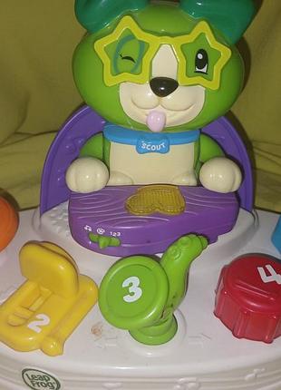 Музична інтерактивна іграшка leapfrog scout's count & colors band