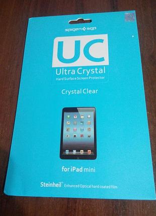 Защитная пленка глянцевая sgp ultra crystal для apple ipad mini