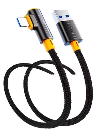 Угловой кабель быстрая зарядка usb — type-c 240вт 1.0 м