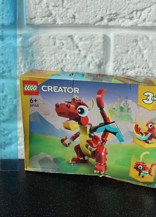 Набор лего lego creator 3 в 1 «ротен дракон» (31145).