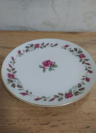 Обеденная тарелка Diamond china moss rose