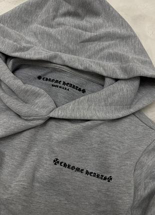 Худі унісекс chrome hearts x cdg 3
