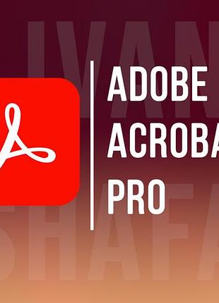 Adobe acrobat pro 2025 - на windows / на mac os | допомога при встановленні