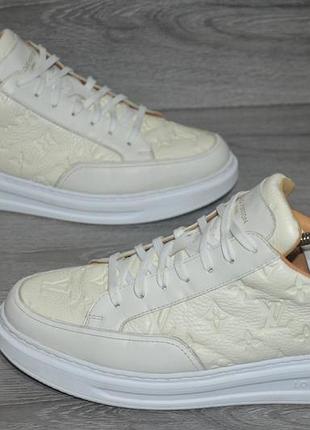 Кросівки чоловічі louis vuitton beverly hills білі, розмір 46