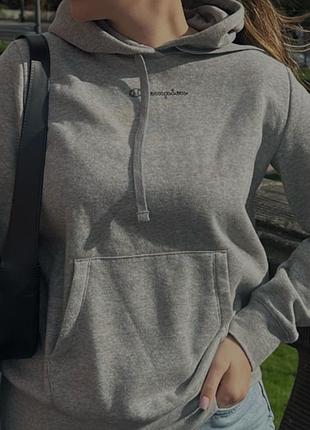 Худі жіноче champion сіре s/m