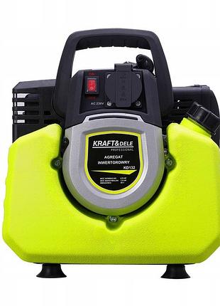 Генератор инверторный kraft kd132 1ф 1000 вт