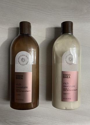 Набір шампунь + кондиціонер bath & body works cocoshea, 473 мл