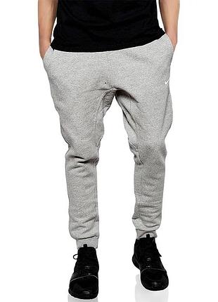 Спортивні штани чоловічі nike sportswear club fleece grey