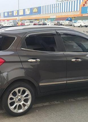 Молдинги дверей нержавейка (4 шт.) для ford ecosport 2013-2022 гг