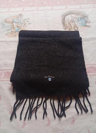 Шарф barbour 100% lambs wool