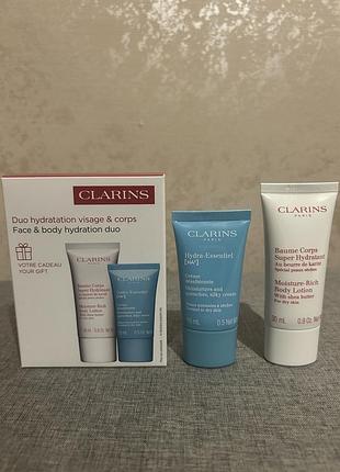 Набір догляду clarins для нормальної та сухої шкіри