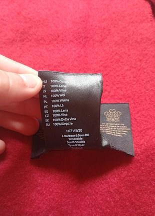 Шарф barbour 100% wool 4