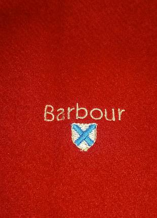 Шарф barbour 100% wool 2