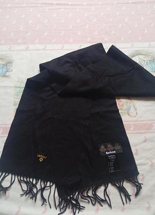 Шарф barbour 100% wool 3