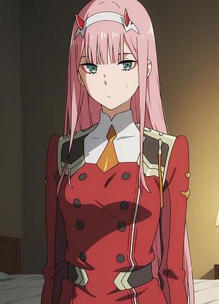 Косплей на 002 zero two з аніме  «милий во франксі»