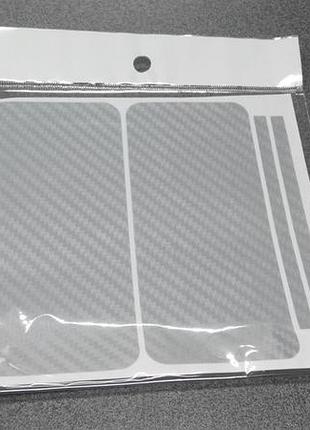 Плівка скін карбон carbon сіра на iphone 5/5s