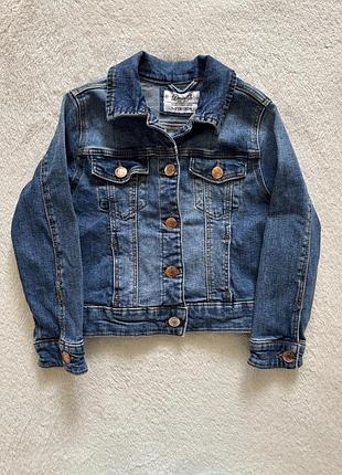 Піджаки і жакети для дітей denim джинсова куртка синя