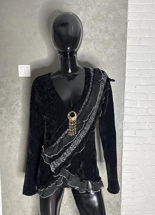 Велюрова кофта stephen l/xl