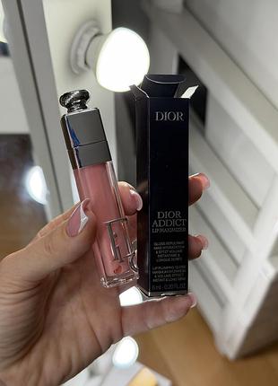 Dior addict lip maximizer 001 pink — блиск-плампер для губ