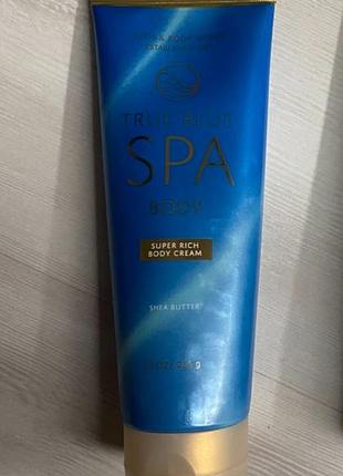 Крем для тіла bath & body works true blue spa, сша, новий