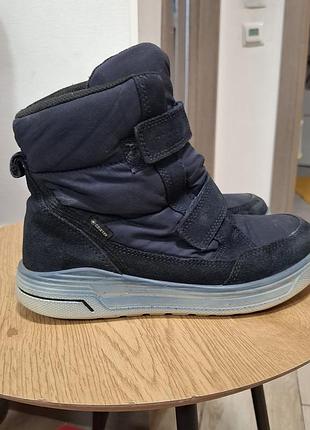 Зимние ботинки ecco gore-tex, размер 34 3