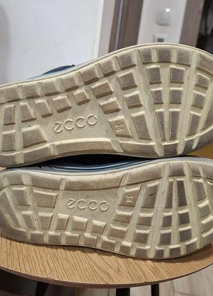 Зимние ботинки ecco gore-tex, размер 34 5