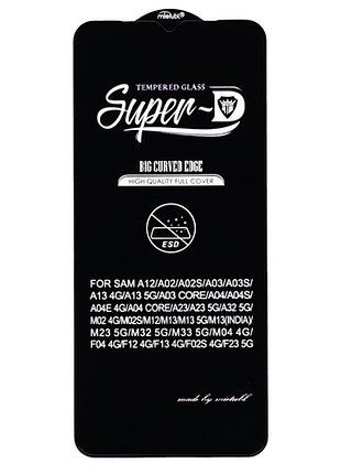 Захисне скло super mtb для kruger&matz flow 11 з олеофобним покриттям чорне