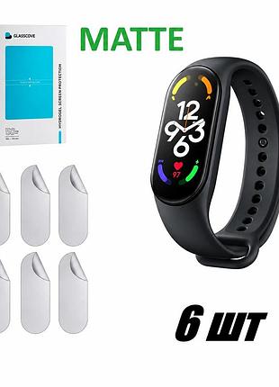 Гідрогелева захисна плівка для xiaomi smart band 10 матова антивідблискова (6 шт.)
