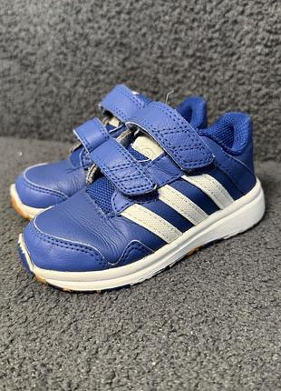 Кросівки для хлопчика adidas сині, розмір 22