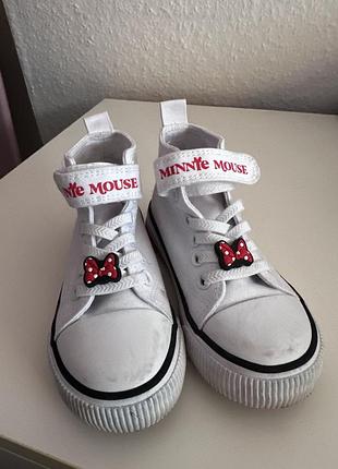 Кеди дитячі «minnie mouse» primark