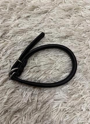 Круглий нашийник collar чорний 42 см довжина