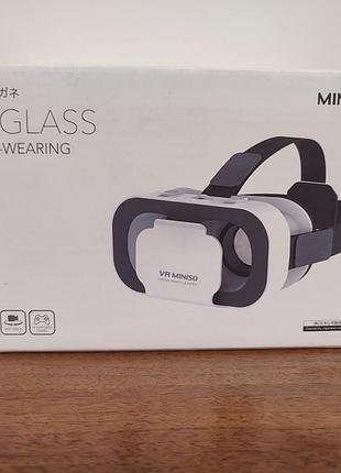 Очки виртуальной реальности miniso 3d vr glass (head-wearing)