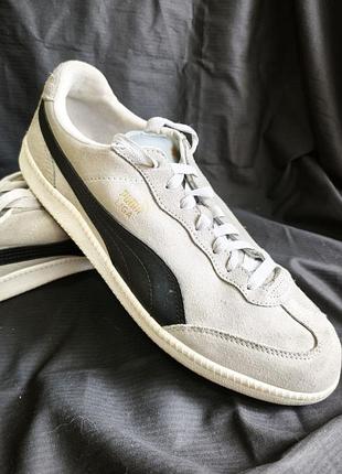 Мужские оригинальные кожаные кроссовки puma liga.размер45