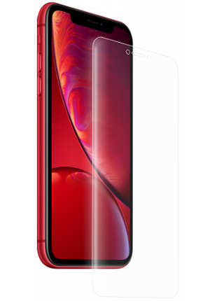 Гидрогелевая защитная пленка на iphone xr на весь экран прозрачная